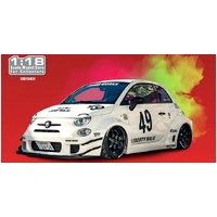 Solido 1/18 Fiat 500 Abarth Liberty Walk Body Kit 2025 Diecast Model Car