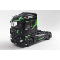 Solido 1/24 Mercedes-Benz Actros R5 Italian Collection Black 2021 Diecast Model Car