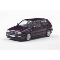 Solido 1/43 Volkswagen Golf MkIII VR6 Dusty Mauve Pearl 1994 Diecast Model Car