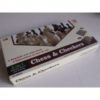 Magnetic Chess/Checkers 2 in 1
