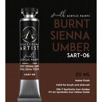 Scale 75 Scalecolor Artist: Burnt Sienna Umber 20ml Acrylic Paint