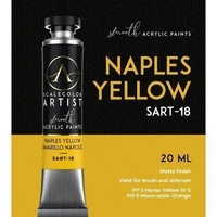 Scale 75 Scalecolor Artist: Yellow Naples 20ml Acrylic Paint