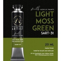 Scale 75 Scalecolor Artist: Light Moss Green 20ml Acrylic Paint