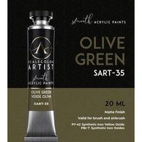 Scale 75 Scalecolor Artist: Olive Green 20ml Acrylic Paint