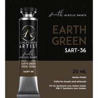 Scale 75 Scalecolor Artist: Earth Green 20ml Acrylic Paint