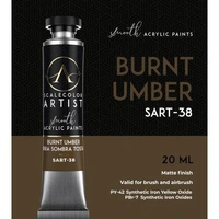 Scale 75 Scalecolor Artist: Burnt Umber 20ml Acrylic Paint