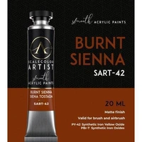 Scale 75 Scalecolor Artist: Burnt Sienna 20ml Acrylic Paint