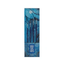 Scale 75 Miniatures Basic 4 Paint Brush Set