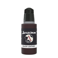 Scale 75 Scalecolor: Black Leather 17ml Acrylic Paint