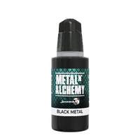 Scale 75 Scalecolor Metal n' Alchemy: Black Metal 17ml Acrylic Paint