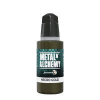 Scale 75 Scalecolor Metal n' Alchemy: Necro Gold 17ml Acrylic Paint