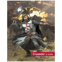 Scale 75 1/24 Middle Age: Crusader In Battle 75 mm Figure