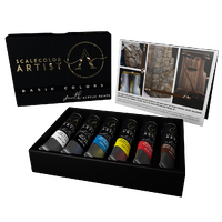 Scale 75 Scalecolor Artist: Basic Colors 6 Colour Acrylic Paint Set