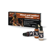 Scale 75 Scalecolor: Wood And Leather 8 Colour Acrylic Paint Set