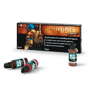 Scale 75 Scalecolor: Metal n' Alchemy Copper Series 8 Colour Acrylic Paint Set