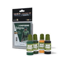 Scale 75 Warfront: Feldgrau 4 Colour Acrylic Paint Set