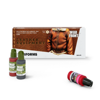 Scale 75 Warfront: Leather Equipment 8 Colour Acrylic Paint Set