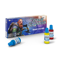 Scale 75 Fantasy & Games: Basic Colors 8 Colour Acrylic Paint Set