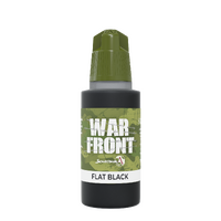 Scale 75 Warfront: Flat Black 17ml Acrylic Paint