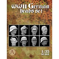 Scale 75 1/35 Warfront: WWII German Head Set 50 mm Figure