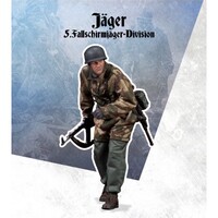 Scale 75 1/35 Warfront: Jager 5.Fallschirmjager-Division 50 mm Figure