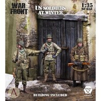 Scale 75 1/35 Warfront: Us Soldiers At Winter 50 mm Figure