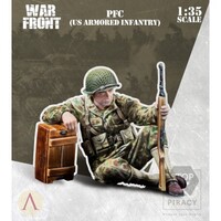 Scale 75 1/35 Warfront: Pfc Us Armored Infantry 50 mm Figure