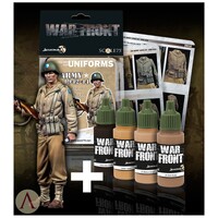 Scale 75 Warfront: 1/35 Pack US Corporal Figure + Us Army 1942-1944 Paint Set 