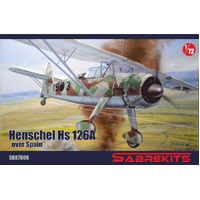 SabreKits 1/72 Hs 126 "Spain" Plastic Model Kit 7009