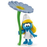 Schleich - Smurfette with flower