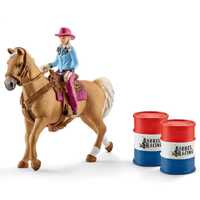 Schleich - Barrel Racing with Cowgirl