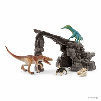 Schleich - Dino set with cave