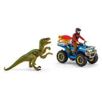 Schleich - Quad escape from Velociraptor