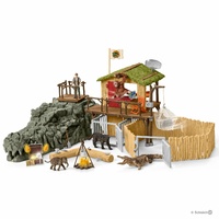 Schleich - Croco jungle research station 42350