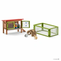 Schleich - Rabbit hutch