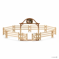 Schleich - Paddock with entry gate