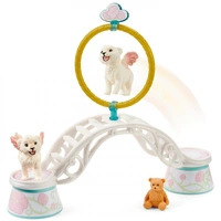 Schleich - Winged Baby Lion Training