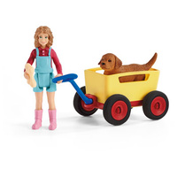 Schleich - Puppy Wagon Ride