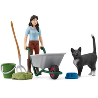 Schleich - Muck-out and Care Set