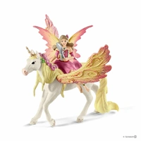 Schleich - Fairy Feya with Pegasus unicorn