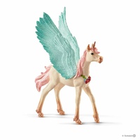 Schleich - Decorated unicorn Pegasus, foal 70575
