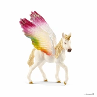 Schleich - Winged rainbow unicorn foal