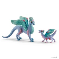 Schleich - Flower dragon and baby