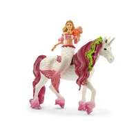 Schleich - Mermaid Feya on underwater unicorn