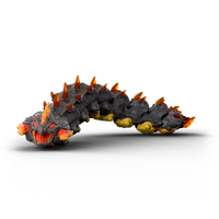 Schleich Eldrador Lava Worm Figure 70864