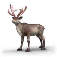 Schleich Rose Gold Christmas Reindeer Figure 75004