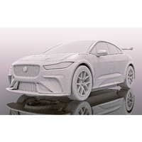 Scalextric Jaguar I-Pace Red - New Tooling 2019