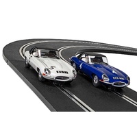 Scalextric Jaguar E-Type - First Win 1961 Twin Pack