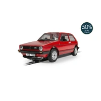 Scalextric Volkswagen Golf GTI - Red Slot Car