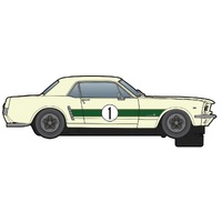 Scalextric 1/32 Ford Mustang Ian Geoghegan 1965 Slot Car